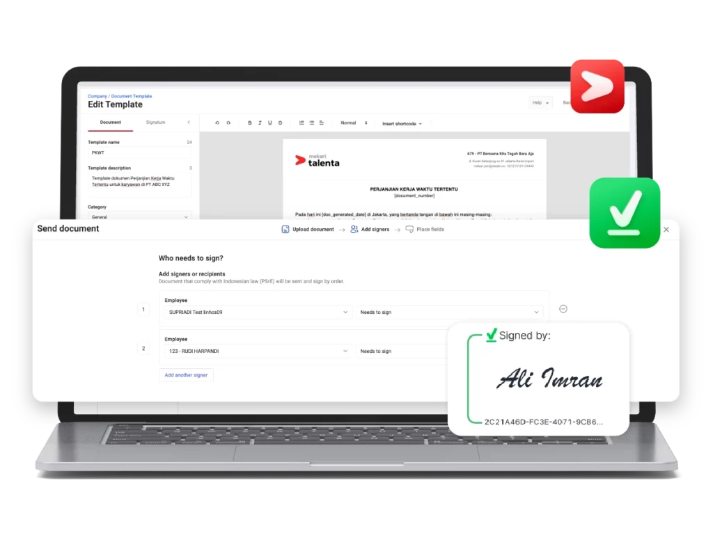 tanda tangan digital untuk profesional