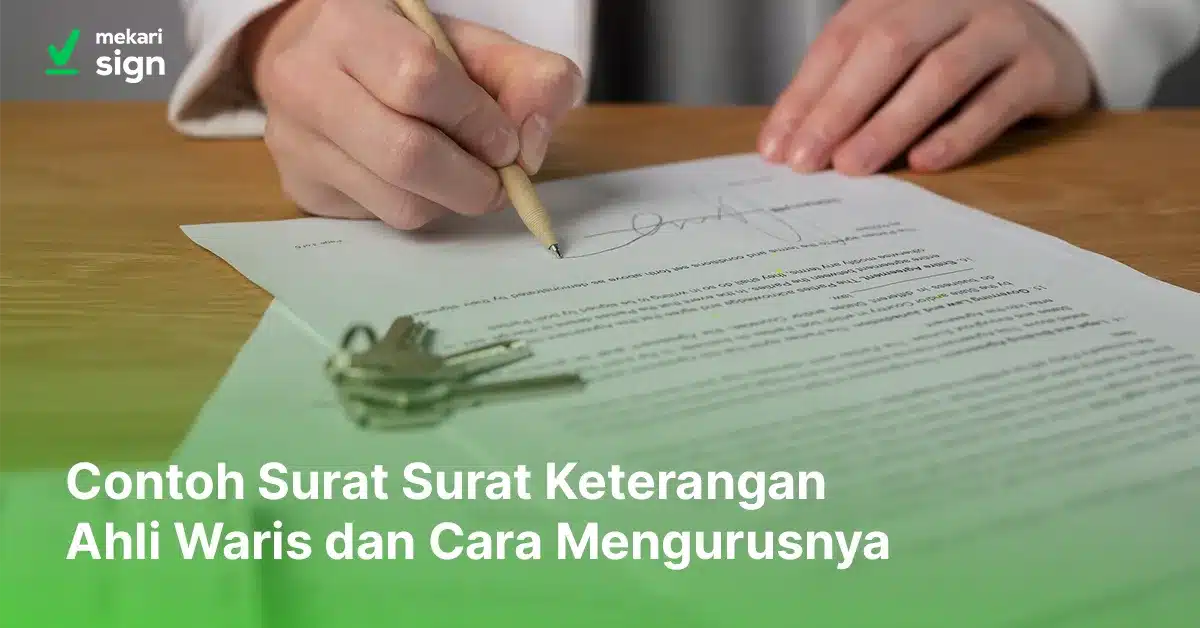 Featured Image Artikel Contoh Surat Keterangan Ahli Waris