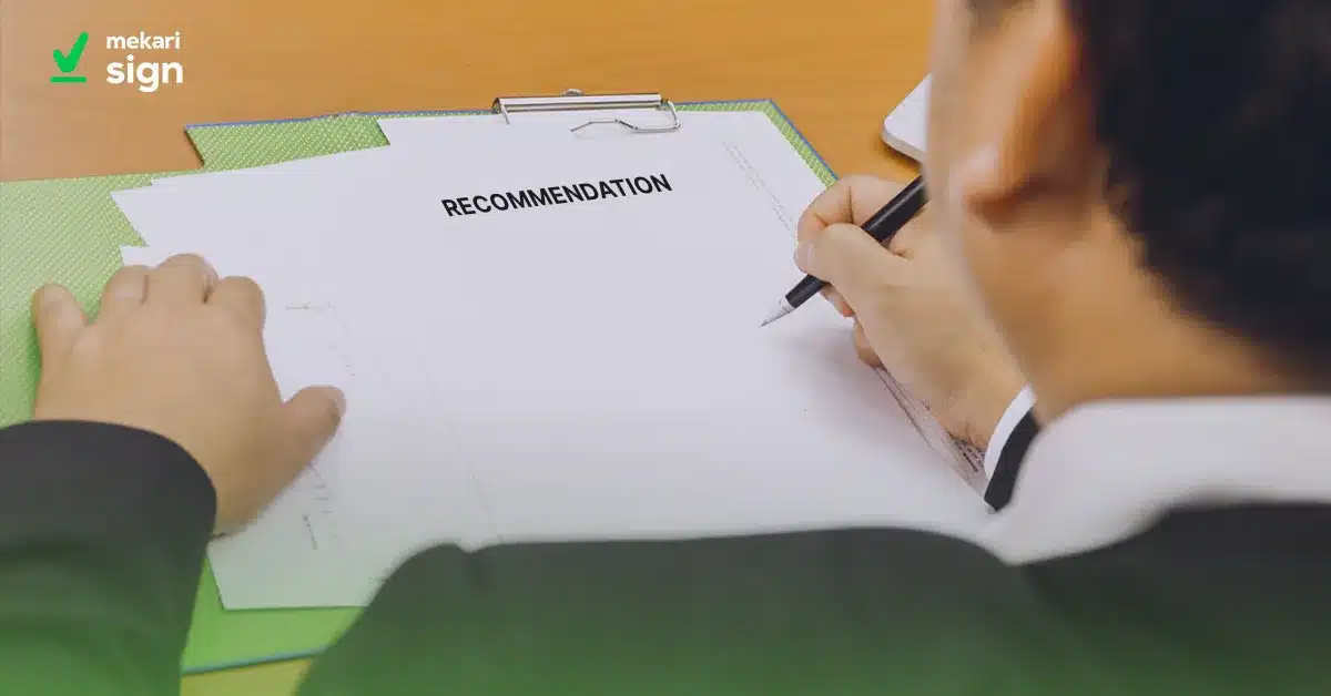 Featured Image Artikel Contoh Surat Rekomendasi