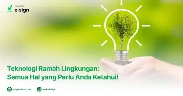 Featured Image Teknologi Ramah Lingkungan