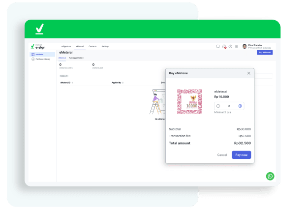 Images by Mekari e-sign