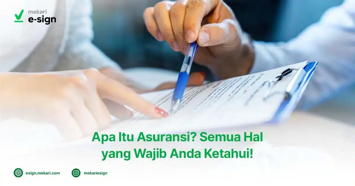 Mengenal Apa Itu Asuransi