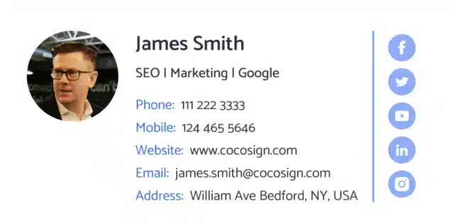 Contoh Signature Email Lengkap