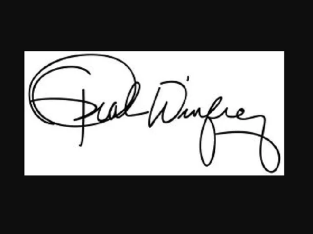 Contoh Tanda Tangan Huruf O