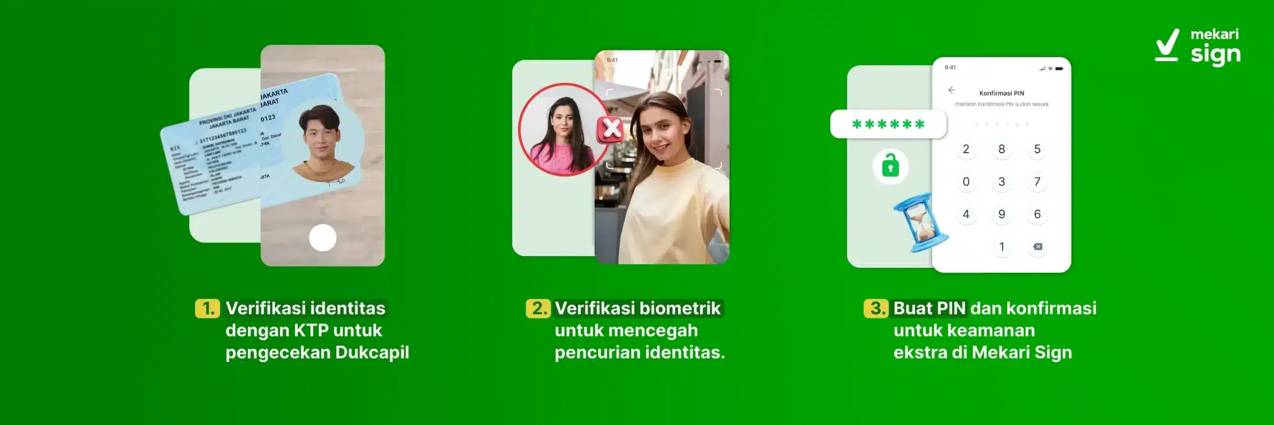 ilustrasi Cara Daftar Tanda Tangan Elektronik