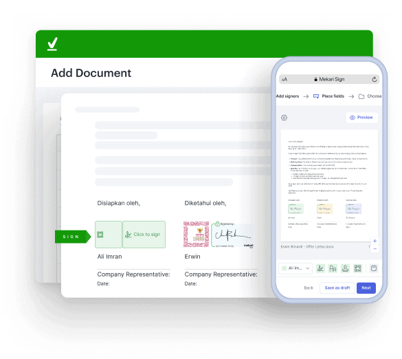 Keuntungan e-signature: akses dari perangkat apapun