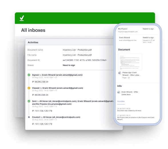 Keuntungan tanda tangan elektronik: Tak ada lagi manipulasi