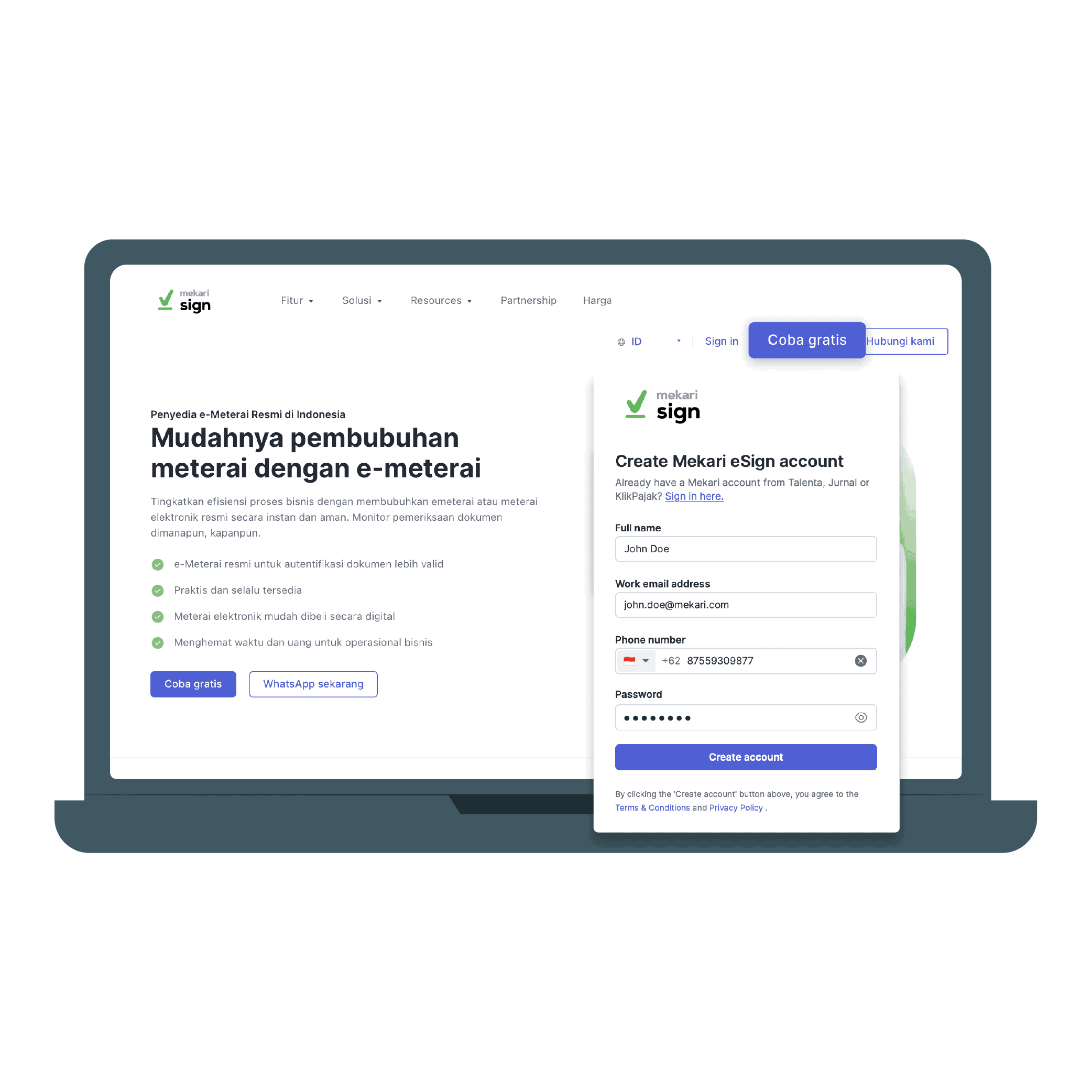 step 1 Digital Stamp Duty