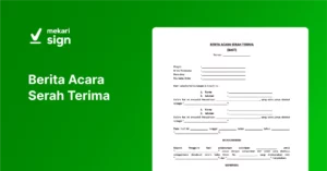 Berita Acara Serah Terima (BAST)