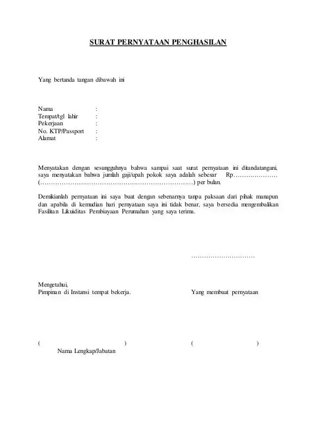 Contoh SKP Karyawan 1