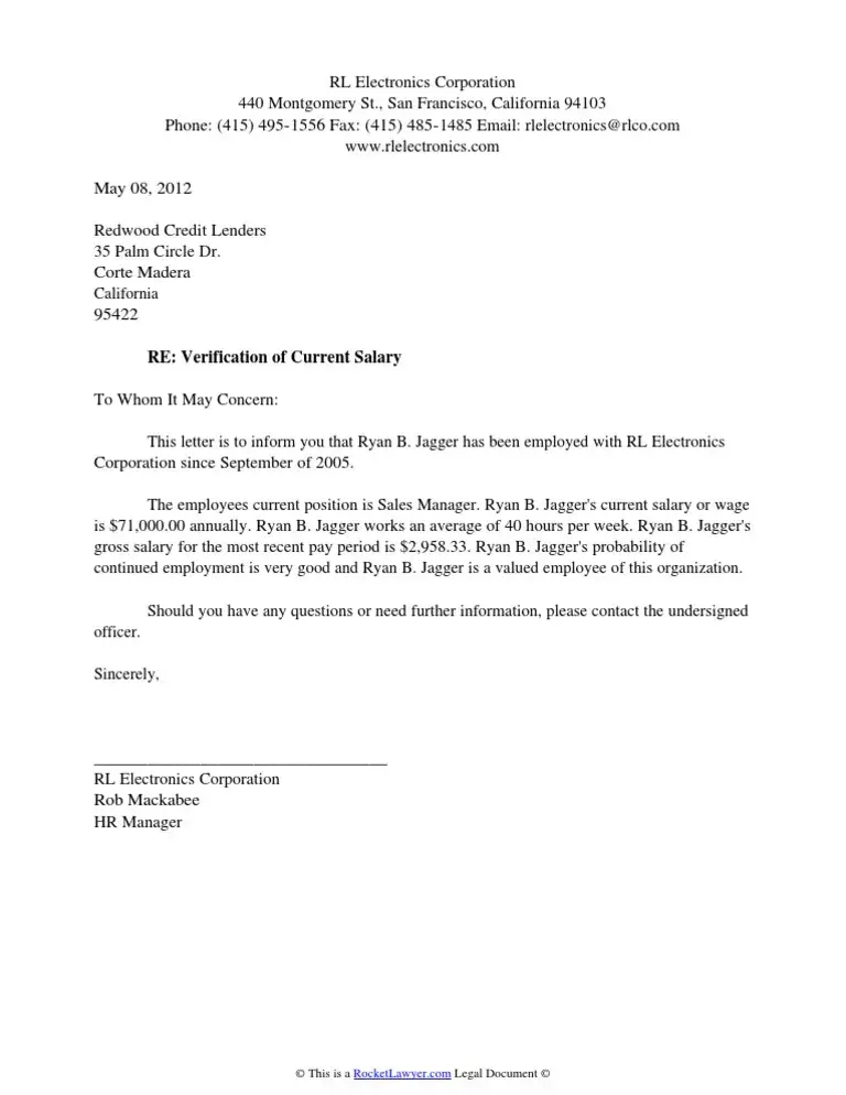 Contoh Surat Keterangan Penghasilan Bahasa Inggris