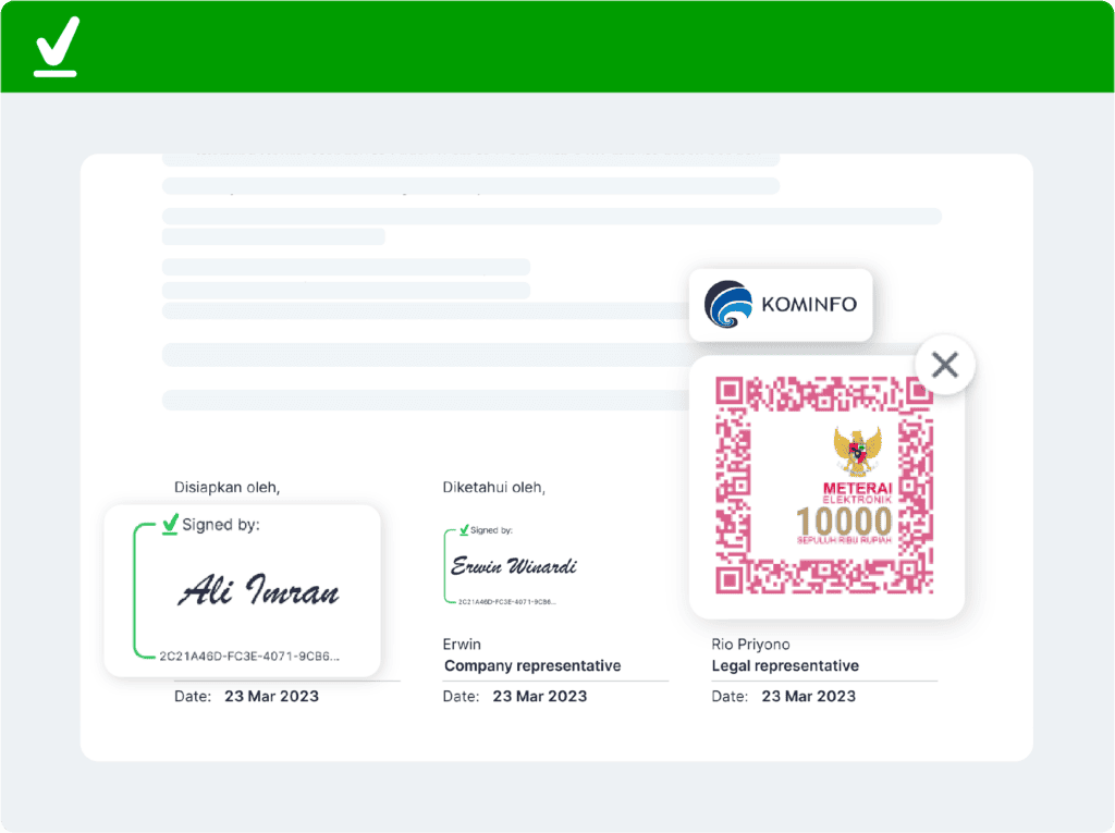 Distributor e-Meterai resmi di Indonesia