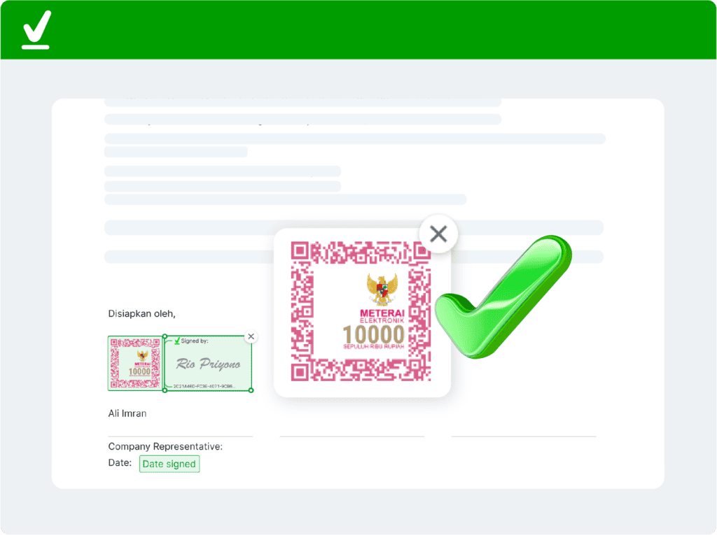 e-Meterai asli sulit dipalsukan