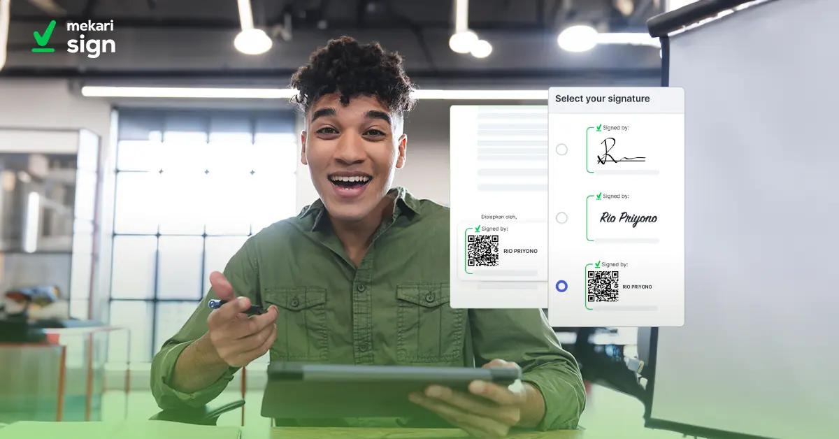 Types of Electronic Signature (Incl. Indonesia Jurisdiction) - SES, AdES, QES