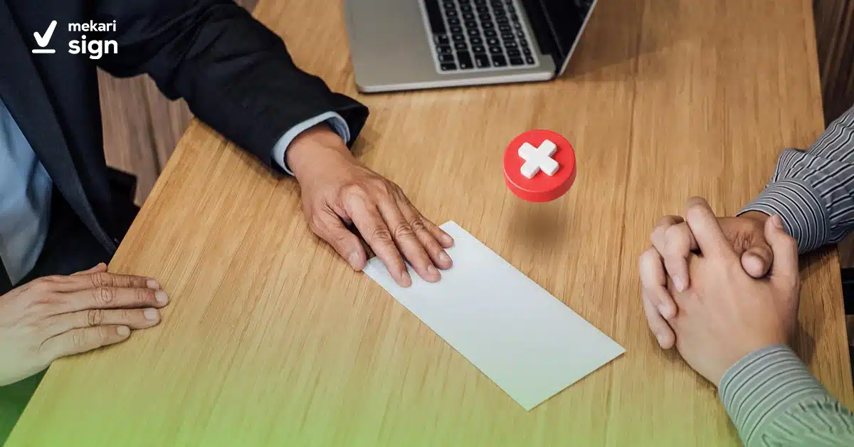 Contoh Surat Pemutusan Kontrak Kerjasama Vendor