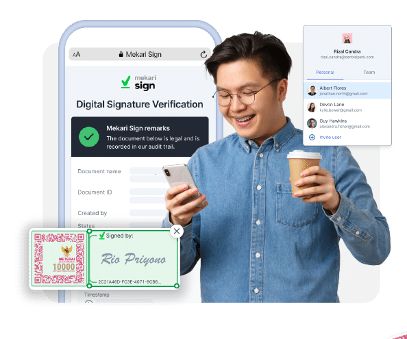 Tanda Tangan Elektronik Tersertifikasi PSrE - Mekari Sign