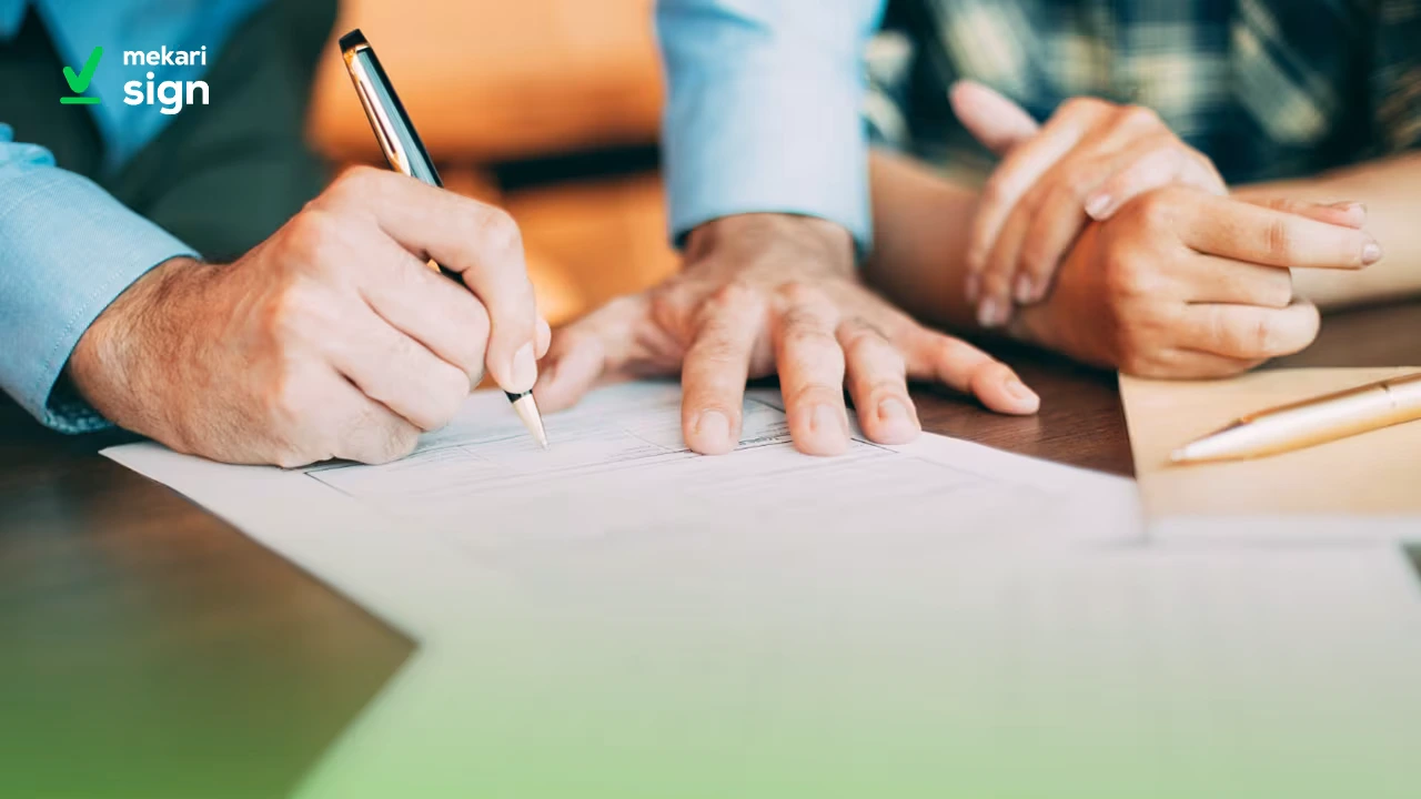 Contoh Surat Keputusan Mekari Sign