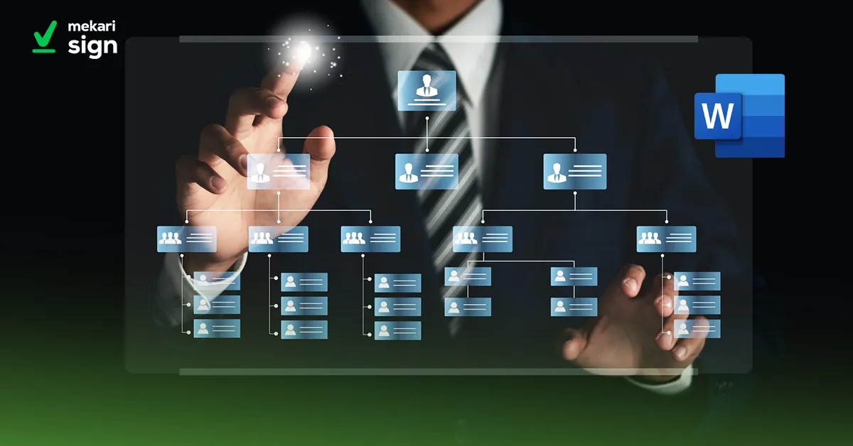 Struktur Organisasi di Word