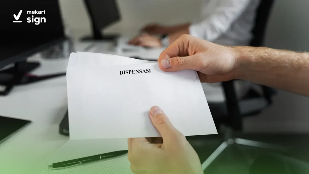 Contoh Surat Dispensasi