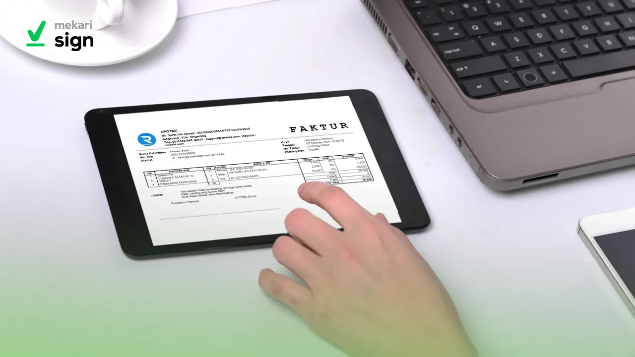 Faktur adalah dokumen transaksi penjualan yang mencantumkan rincian pembayaran dan barang